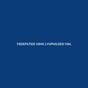 Tirzepatide 10mg Lyophilized Vial